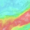 Granges-Narboz topographic map, elevation, terrain