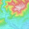 Valdobbiadene topographic map, elevation, terrain