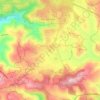 Giv'at Ze'ev topographic map, elevation, terrain