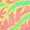 Sankt Anton am Arlberg topographic map, elevation, terrain