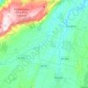 Town of Shawangunk topographic map, elevation, terrain