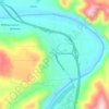 Rio Dell topographic map, elevation, terrain