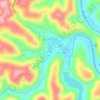 Buckhorn topographic map, elevation, terrain