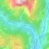 Les Vigneaux topographic map, elevation, terrain