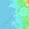 Umag topographic map, elevation, terrain