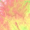 Enontekiö topographic map, elevation, terrain