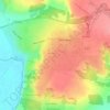 Новоликеево topographic map, elevation, terrain