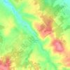 Cernoy-en-Berry topographic map, elevation, terrain