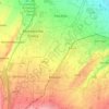 Bibbiano topographic map, elevation, terrain