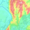 Орджоникидзевский район topographic map, elevation, terrain