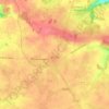 Lieurey topographic map, elevation, terrain