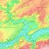 Wanze topographic map, elevation, terrain