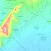 Carinola topographic map, elevation, terrain