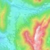 Alex topographic map, elevation, terrain