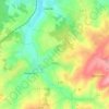 Levis topographic map, elevation, terrain