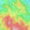 Lavoine topographic map, elevation, terrain