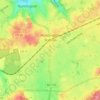 Huntington Station topographic map, elevation, terrain