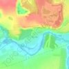 Бахчеево topographic map, elevation, terrain