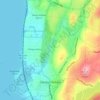 Village of Sleepy Hollow topographic map, elevation, terrain