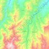 Bochalema topographic map, elevation, terrain