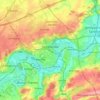 Sambreville topographic map, elevation, terrain