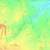 Topcroft topographic map, elevation, terrain