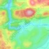 Durban-sur-Arize topographic map, elevation, terrain