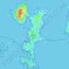 A Illa de Arousa topographic map, elevation, terrain