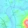 Eckington topographic map, elevation, terrain