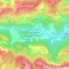 Saint-Vincent-sur-Jabron topographic map, elevation, terrain