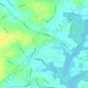 Rollesby topographic map, elevation, terrain