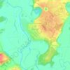 Темниковское городское поселение topographic map, elevation, terrain