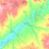 Estremera topographic map, elevation, terrain