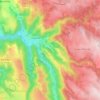 Latouille-Lentillac topographic map, elevation, terrain