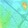 Azor topographic map, elevation, terrain