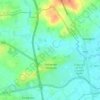 Dottenijs topographic map, elevation, terrain