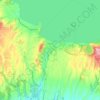 Marta topographic map, elevation, terrain