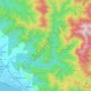 Manggeng topographic map, elevation, terrain