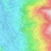 Vier-Bordes topographic map, elevation, terrain