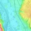 Saint-Maurice-l'Exil topographic map, elevation, terrain