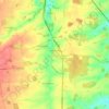 Colsterworth topographic map, elevation, terrain