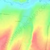 Ибряево topographic map, elevation, terrain