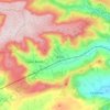 Edale topographic map, elevation, terrain