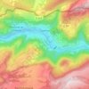 Vaufrey topographic map, elevation, terrain