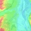 Charmeil topographic map, elevation, terrain