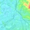 Rocklea topographic map, elevation, terrain