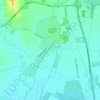 Couternon topographic map, elevation, terrain