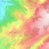 Ghosta topographic map, elevation, terrain