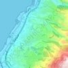 Bouar topographic map, elevation, terrain