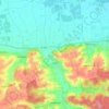 Glött topographic map, elevation, terrain